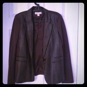 Michael Kors Blazer with Leather